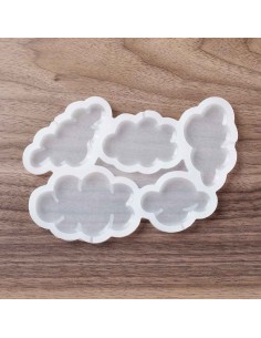 Molde de silicona de nubes