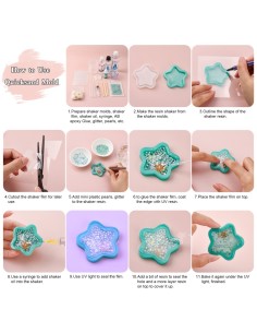 Molde de estrella para shaker