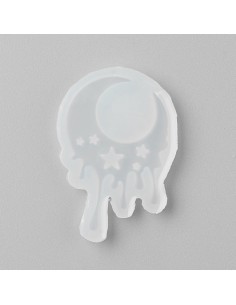 Molde de silicona de Luna derretida