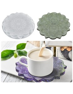 Molde de bandeja de Mándala de 20 cm