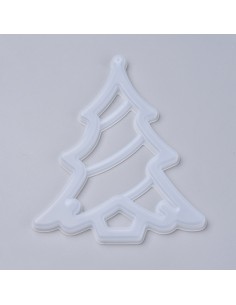Molde de silicona de árbol de navidad de 20 cm