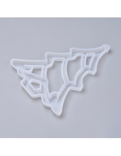 Molde de silicona de árbol de navidad de 20 cm