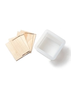 Molde de silicona de cubo de 10 cm