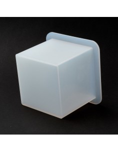 Molde de silicona de cubo de 10 cm