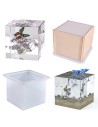 Molde de silicona de cubo de 10 cm