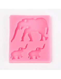 Molde de silicona de mama elefante