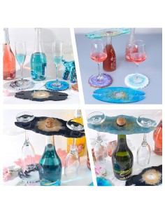 Kit de moldes de silicona para botellas