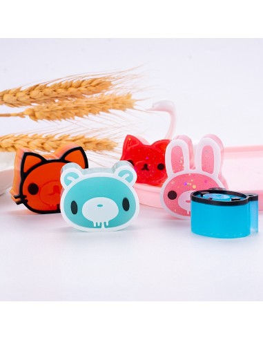 Moldes de silicona de ositos kawaii