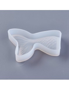 Molde de  silicona de cola de sirena