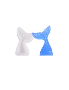 Molde de  silicona de cola de sirena