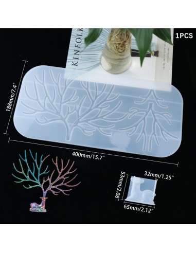 Molde de silicona de colgador de ciervo