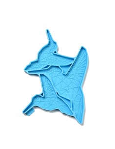 Molde de silicona de decoración de Colibrís