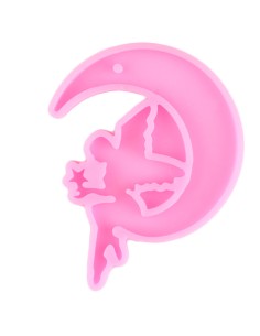 Molde de silicona de Hada sobre la Luna