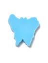 Molde azul de mariposa con dibujos
