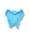 Molde azul de mariposa con dibujos