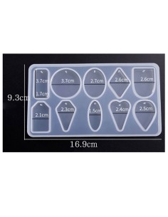 Molde de silicona para colgantes