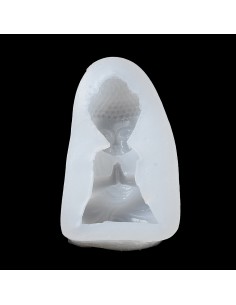 Molde de silicona de estatuilla de Buda