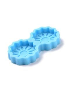 Molde de silicona de flor de girasol peque