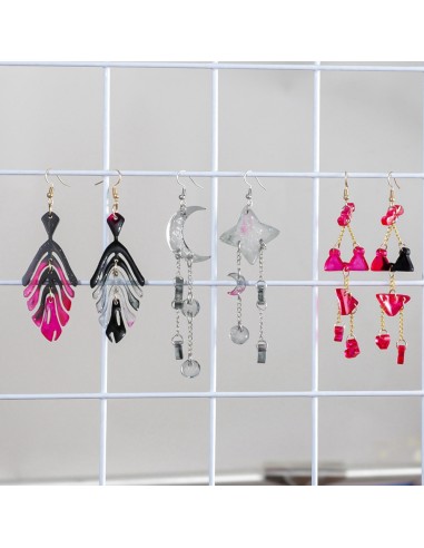 Molde de silicona para pendientes de formas