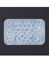 Molde de silicona para pendientes de formas