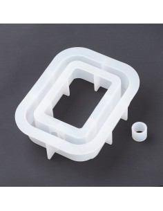 Molde de jarrón para resina epoxi