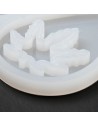 Molde para pendientes de hoja de planta
