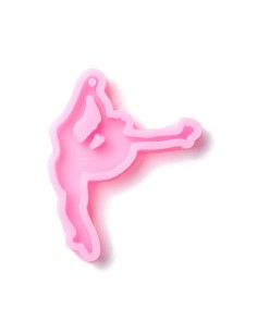 Molde de  silicona de gimnasta