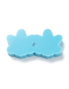 Molde de silicona en forma de hojas peque