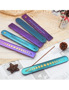 Molde de silicona para porta inciensos redondeado