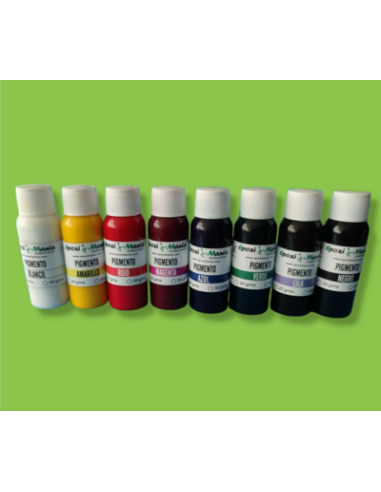 Kits de pigmentos opacos para resina epoxi