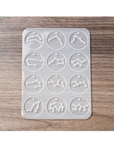 Molde de constelaciones redondo