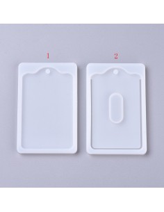Molde de silicona para tarjetero