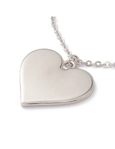 Colgante en forma de corazón sublimable