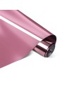 LOKLiK Vinilo Adhesivo Permanente Espejo Metálico - Oro Rosa - 30,5 x 180 cm