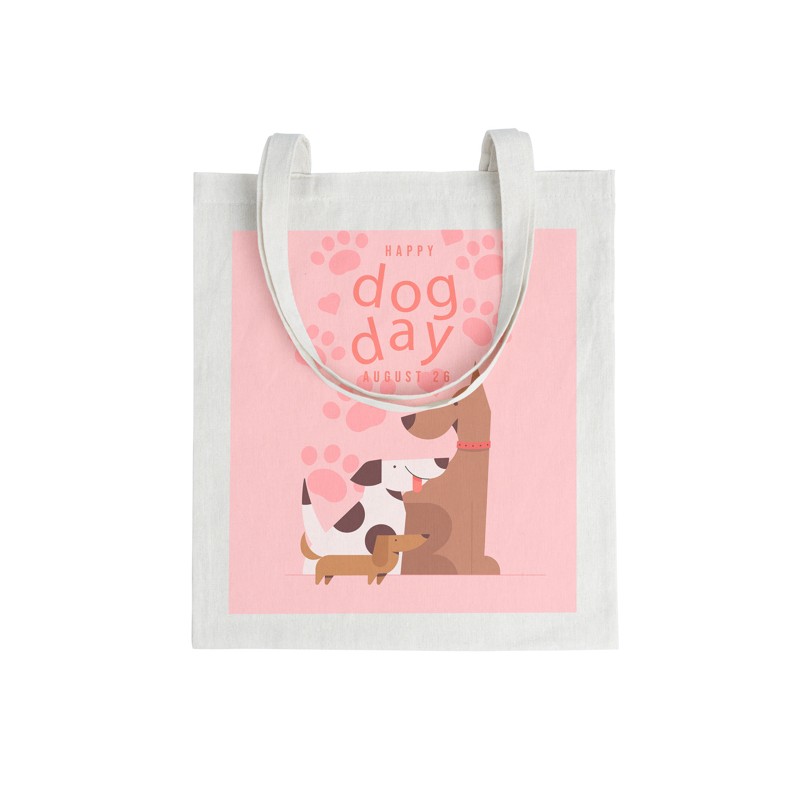 Totebag poliéster tacto algodón MIZO