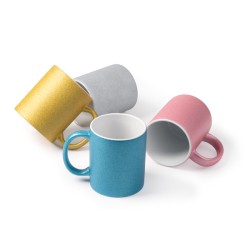Taza glitter para sublimacion