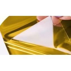 LOKLiK Vinilo Adhesivo Permanente Espejo Metálico - Oro Rosa - 30,5 x 180 cm