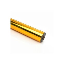 LOKLiK Vinilo Adhesivo Permanente Espejo Metálico - Oro Rosa - 30,5 x 180 cm