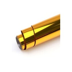 LOKLiK Vinilo Adhesivo Permanente Espejo Metálico - Oro Rosa - 30,5 x 180 cm