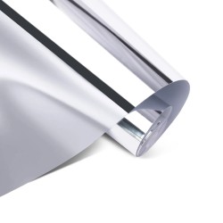 LOKLiK Vinilo Adhesivo Permanente Espejo Metálico - Oro Rosa - 30,5 x 180 cm