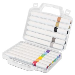 SET 12 ROTULADORES ACRILICOS KOLORIN KOLORADO