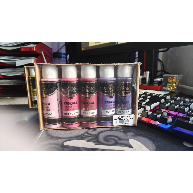 Pinturas Acrílicas PREMIUM Cadence ULTRAVIOLET