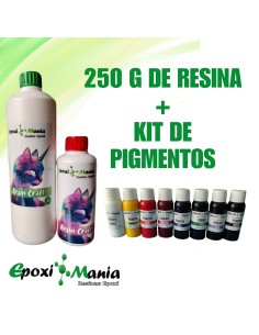 Kit de pigmentos + 250 de resina Resin crarft