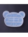 Molde caja de almacenamiento de oso