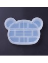 Molde caja de almacenamiento de oso