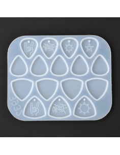 Molde de silicona de púas...