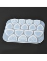 Molde de silicona de púas de guitarra
