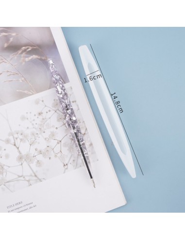 Molde de silicona para crear bolígrafos