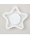Molde de estrella portavelas