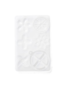 Molde de silicona para colgante giratorio